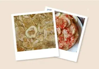 Чипсы из кабачка