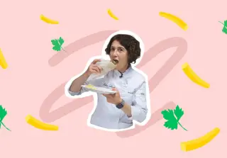 Греческий гирос с овощами