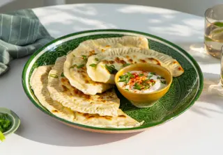 Гёзлеме с картошкой
