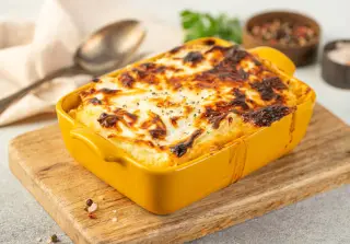 Картофельная запеканка с фаршем
