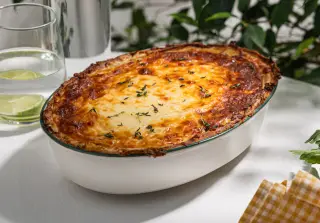 Картофельный киш с тунцом