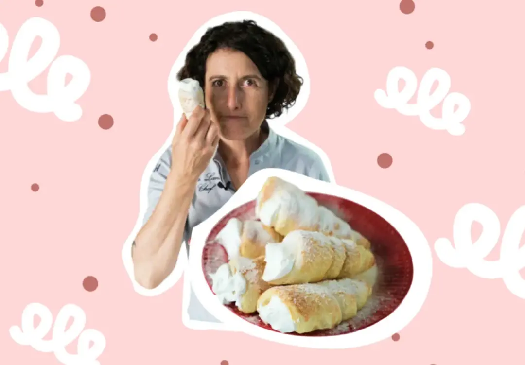 Хрустящие трубочки с белковым кремом