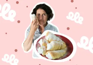 Хрустящие трубочки с белковым кремом