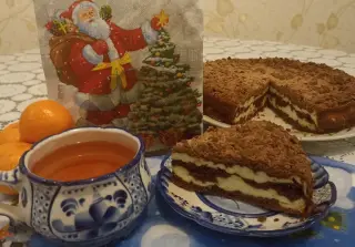 Королевский творожный пирог
