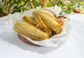 Кукуруза, запечённая в духовке