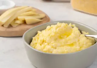 Кукурузная каша с сыром