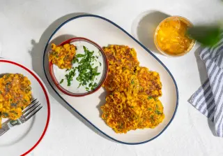 Кукурузные лепёшки с сыром
