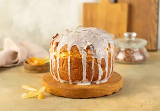 Кулич на свежих дрожжах
