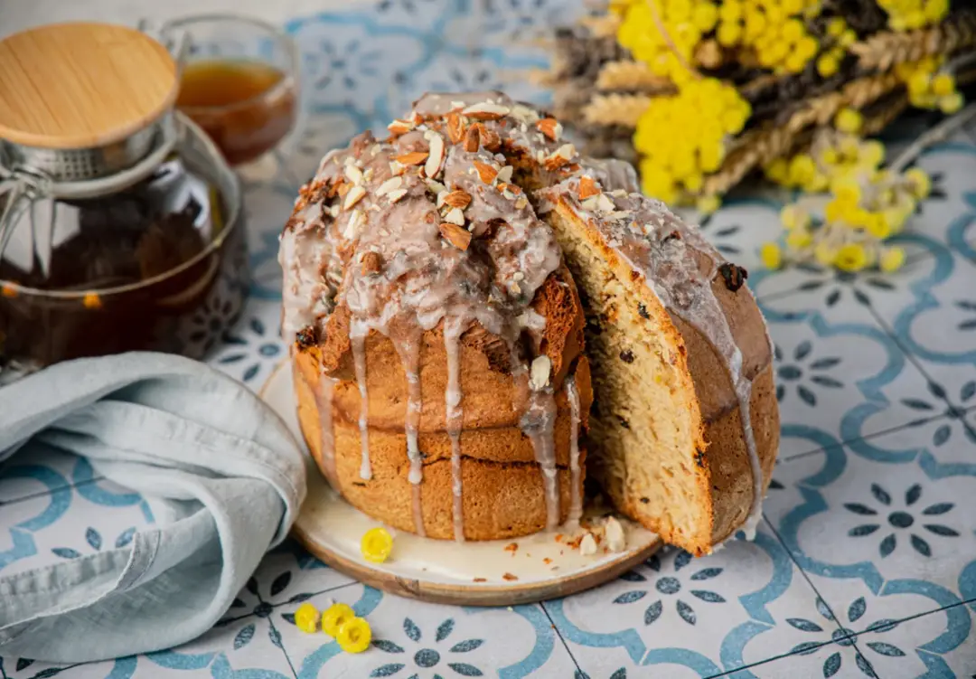 Кулич простой без дрожжей