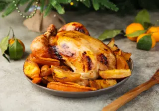 Курица с апельсинами