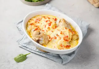 Курица в сливочно-горчичном соусе