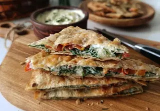 Лепёшки к мясу