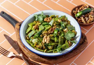 Лобио из стручковой фасоли