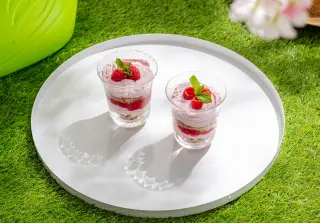Малиновые трайфлы