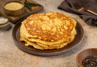 Мордовские пшённые блины