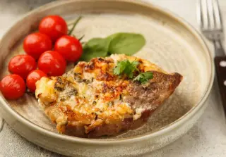 Мясо по-французски без майонеза