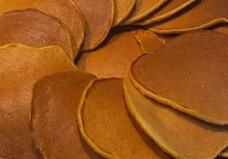 Нежные тыквенные панкейки