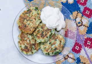 Оладьи из кабачков