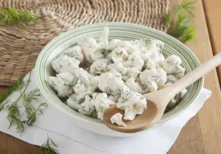 Осетинский салат из цветной капусты