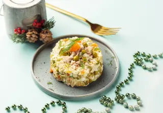 Оливье с курицей