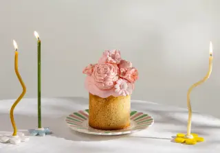 Декор для кулича «Съедобные цветы»