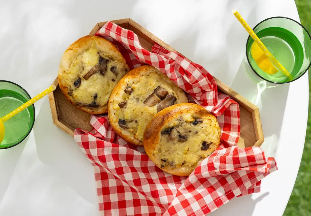 Шанежки с картошкой и грибами