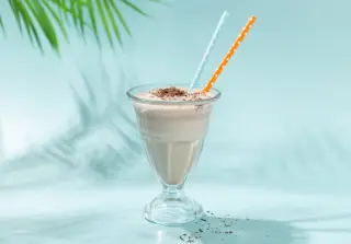 Шоколадный молочный коктейль