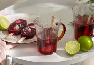 Смородиновый чай с базиликом