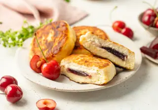 Сырники с мармеладной начинкой