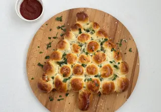Сырный пирог «Ёлочка»