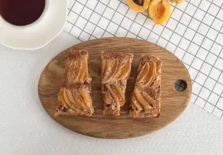 Тарт с абрикосами