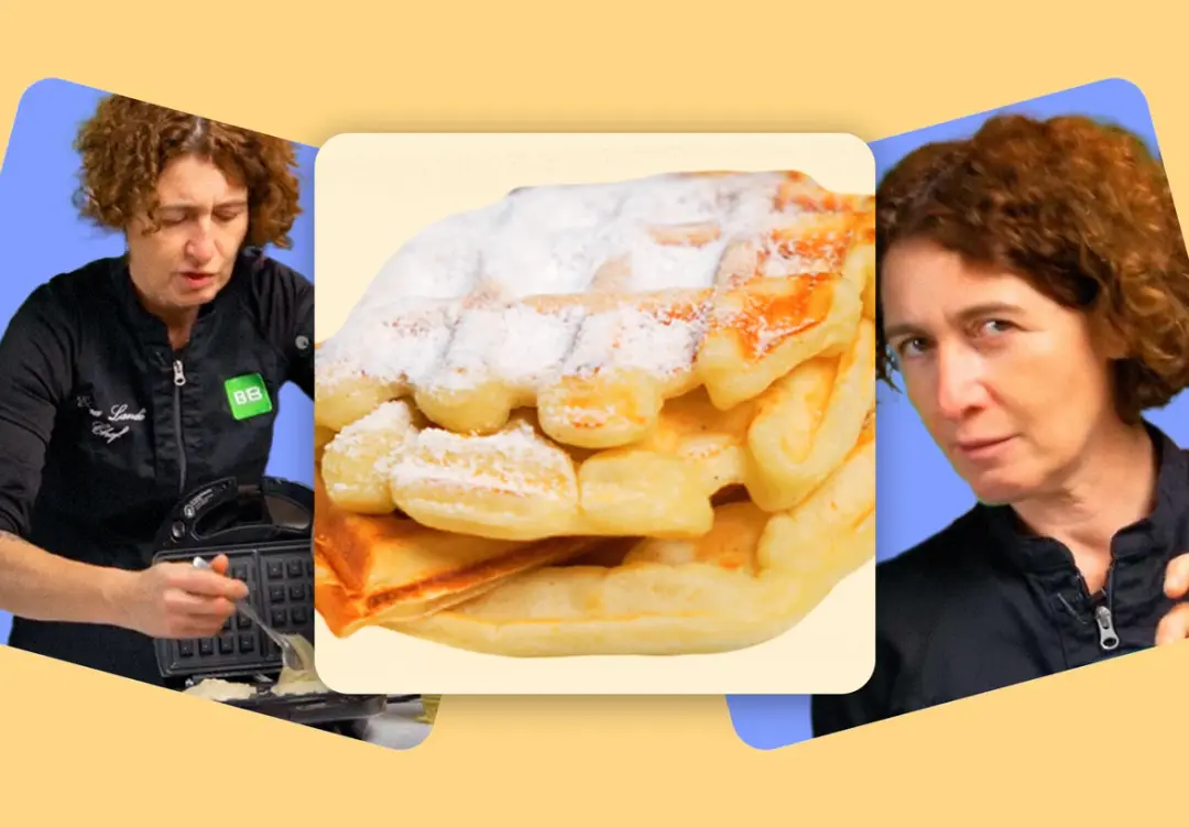 Творожные вафли