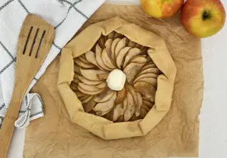 Яблочная галета