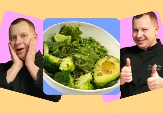 Зелёный салат